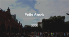 Desktop Screenshot of felixstock.com